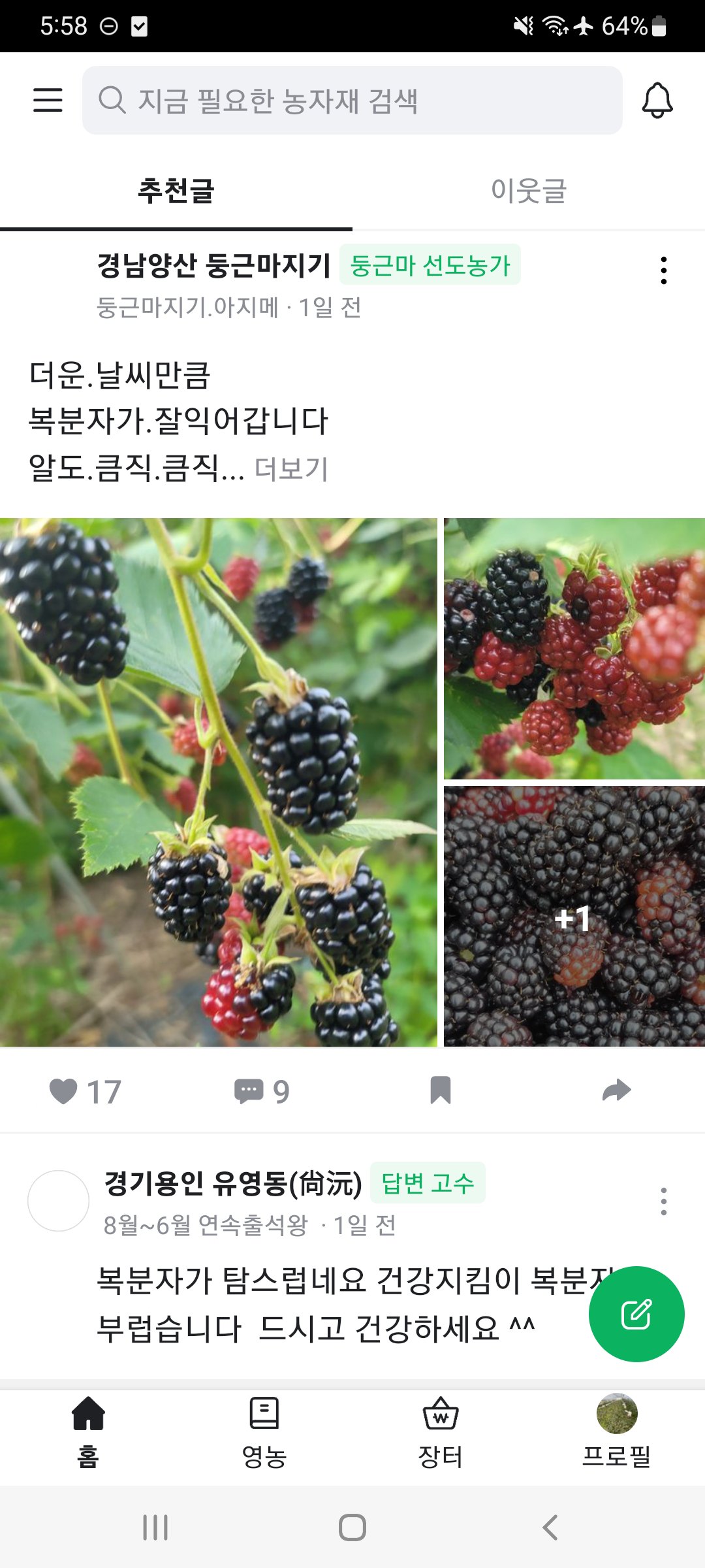 팜모닝 벼·영농일지 게시글 이미지